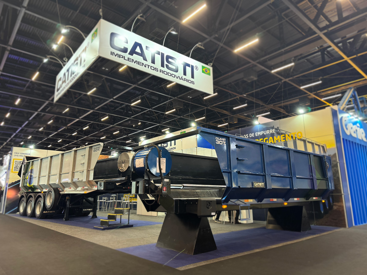 Catisti Marca Presença Na M&t Expo 2024, Destacando Inovação No Setor De Implementos Rodoviários